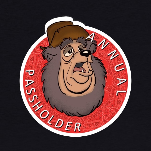 Annual Passholder-Big Al by EnchantedTikiTees